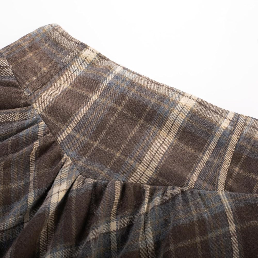 【未使用】アリソンブラウン　VINTAGE CHECK LONG SKIRT 未使用】アリソンブラウン VINTAGE CHECK LONG SKIRT - メルカリ